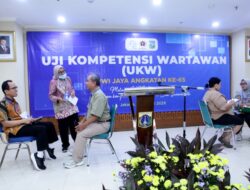 PWI Jaya Sukses Gelar UKW Mandiri, Tb Adhi Umumkan Seluruh Peserta Kompeten