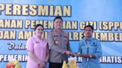 Polres Jember Kembali Resmikan Dua SPPG, Dukung Program MBG untuk Generasi Bangsa
