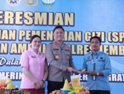 Polres Jember Kembali Resmikan Dua SPPG, Dukung Program MBG untuk Generasi Bangsa