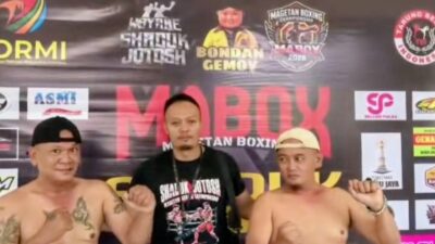 Sang Agus Wartawan Magetan Akan Ikuti petandingan Mabhox VS Shadok Jotosh Di gor ki Mageti