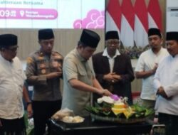 Hubungan Industrial Harmonis, Bupati Jember Bersama Buruh Serta Serikat Pekerja Gelar” May Day “Dengan Do’a Bersama
