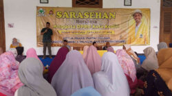 Imam Wihdan Zarkasyi memberikan sambutan dalam sarasehan pendidikan di Kota Kediri.