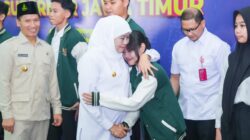 Diberangkatkan Gubernur Khofifah, Ribuan Alumni SMK Siap Magang Luar Negri Sekaligus Jadi Pahlawan Devisa