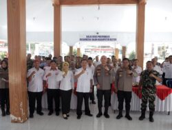 Pererat Silaturahmi Antar Polsek, Kapolres Blitar: Jaga Profesionalisme Kerja Amankan Wilayah
