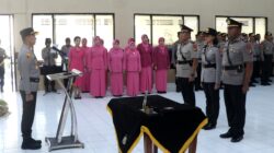 Sertijab Perwira Pertama, Kapolres Blitar Kota Beri Pesan Menyentuh