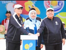 Kejurnas Tenis Beregu Piala Ketua Mahkamah Agung XX Di Stadion Gajayana Malang