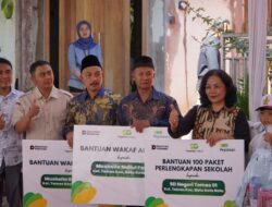 Pegadaian Kanwil XII Surabaya Salurkan Bantuan Sosial Saat Peresmian Jembatan Gantung Curah Banteng di Kota Batu