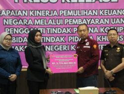 Kejari Kabupaten Blitar Pulihkan Kerugian Negara dari Kasus Korupsi, Salah Satunya Dam Kalibentak
