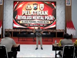 Tingkatkan Profesionalisme Personel, Polres Blitar Gelar Pelatihan Revolusi Mental