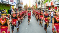Ribuan Peserta Kirab “Mojo Bangkit” Tutup Agenda Puncak HUT 108 Kota Mojokerto 