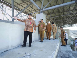 Bupati Kediri Pastikan Atap Stadion GDJ Rampung Tahun 2026