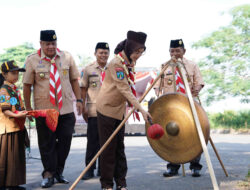Mbak Wali Tanamkan Disiplin dan Gotong Royong pada Pesta Pra Siaga dan Siaga Kwarran Mojoroto
