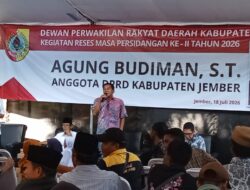Reses Masa Sidang II, Agung Budimam : APBD 2026 Prioritas Pembangunan Insfratruktur dan PJU, Warga Nogosari Minta Perbaikan Jalan