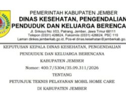 Dinkes Jember Luncurkan Juknis Mobil Homecare