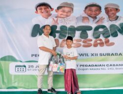 PT Pegadaian Kanwil XII Surabaya Gelar Khitan Massal di Genteng dan Bojonegoro, Wujudkan Generasi Emas yang Sehat dan Hebat
