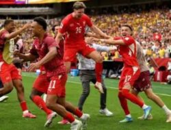 Swiss Lolos ke Perempat Final Usai Singkirkan Kolombia Lewat Adu Penalti