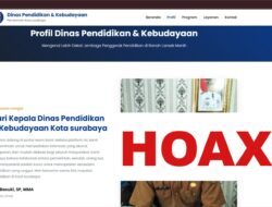 Masyarakat Surabaya Diminta Waspada Beredarnya Website Palsu Dinas Pendidikan