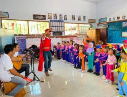 Di Banyuwangi : Guru dan Siswa TK Belajar Siaga Bencana