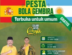 Golkar Jatim Gelar Nobar Final Piala Dunia 2026, Gratis untuk Umum dan Bertabur Doorprize