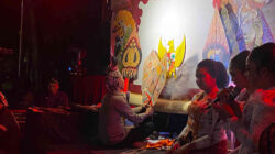 Kapolsek Kediri Kota jadi Dalang Wayang, Gaungkan Filosofi Pagar Mangkok untuk Jaga Kamtibmas