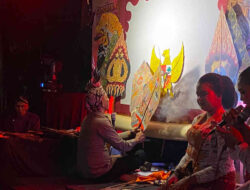 Kapolsek Kediri Kota jadi Dalang Wayang, Gaungkan Filosofi Pagar Mangkok untuk Jaga Kamtibmas