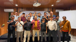 Mochamad Irsyad bersama jajaran pengurus dan anggota TDA Kediri usai terpilih sebagai Ketua TDA Kediri 6.0 dalam pemilihan kepengurusan periode 2026.