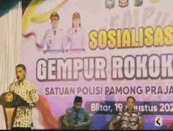 Bahaya dan Dampak Peredaran Rokok Ilegal, Satpol PP Kota Blitar Minta Masyarakat Proaktif Tangkal Rokok Bodong