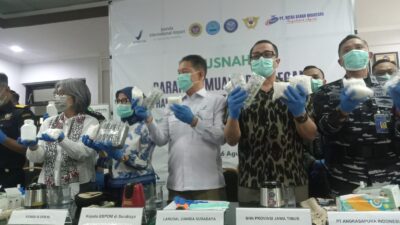 BBPOM Surabaya Musnahkan Puluhan Ribu Tablet OOT Ilegal, Bongkar Jalur Distribusi Menuju Indonesia Timur