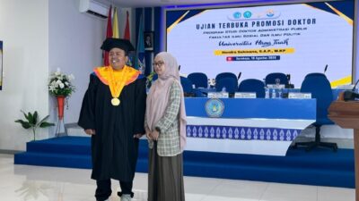 Hendra Sukmana, Doktor ke-15 Universitas Hang Tuah dengan Predikat Cumlaude