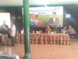 Heru Tjahjono bersama BPJS Ketenagakerjaan Sosialisasi Perlindungan Jaminan Sosial di Blitar
