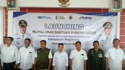 Bulog Mojokerto Launching PBP, Salurkan 13,5 Ton Beras untuk 451 Warga Bendunganjati