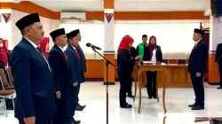 Mas Ibin Lantik Pejabat JPT Pratama Dilingkungan Pemkot Blitar, Berikut Daftarnya