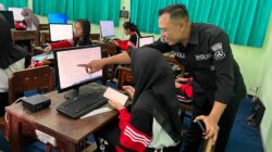 Jaga Harkamtibmas di Ruang Digital, Polres Blitar Edukasi Pemanfaatan AI kepada Pelajar