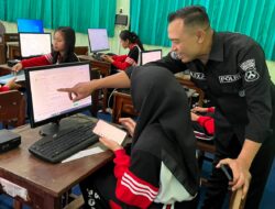 Jaga Harkamtibmas di Ruang Digital, Polres Blitar Edukasi Pemanfaatan AI kepada Pelajar