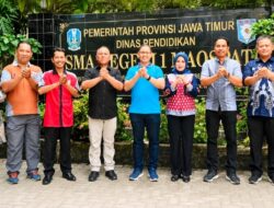 Kadindik Jatim Kunjungi SMAN 1 Maospati, Beri Motivasi Guru dan Siswa