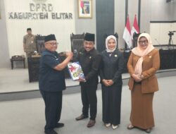 Paripurna DPRD Kabupaten Blitar Penyampaian  Bupati Tentang KUA-PPAS 2026
