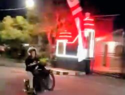 Viral Aksi Trek Trek an Motor Di Depan Rumah Dinas Bupati, Polisi Akan Tingkatkan Patroli Kamtibmas