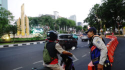 Dishub Surabaya Uji Coba Balik Arah Lalu Lintas Jalan Embong Gayam-Sawo