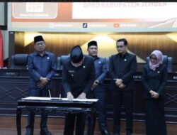 P-APBD Tahun 2026 Jember Disahkan , Bupati Fawait Janji Kawal Hingga Pengalokasian Anggaran