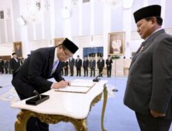 Presiden Prabowo Ganti Menkeu, Suahasil Nazara Resmi Dilantik
