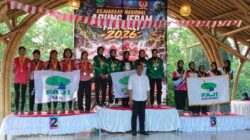 Faji Jatim Kunci Juara Umum Kejurnas Arung Jeram 2026 dengan 10 Emas