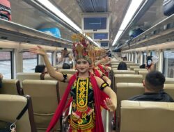 KAI Daop 9 Bersama Dispar Banyuwangi Sajikan ‘Gandrung On Train’ Perjalanan Kereta Kalibaru-Ketapang