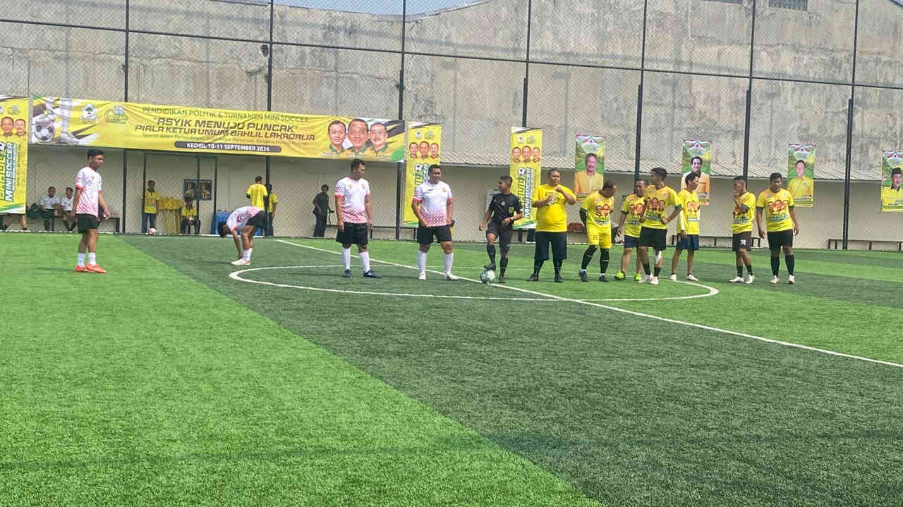 Turnamen Bahlil Mini Soccer U-17 Golkar Kediri 2026.