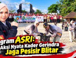 Program ASRI: Aksi Nyata Kader Gerindra Jaga Pesisir Blitar