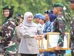 Pembaretan 1.334 Taruna Jatim, Khofifah Ingatkan Bahaya Bullying Senioritas
