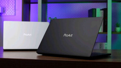 Laptop ASUS ProArt P14 dan ProArt P16 dengan desain premium untuk kreator profesional berbasis AI.