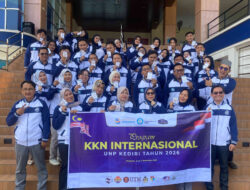Kibarkan Budaya Nusantara, 20 Mahasiswa UNP Kediri Jalani KKN Internasional Perdana di Malaka