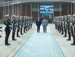 Prabowo Antar Langsung El-Sisi, Sukhoi dan F-16 Kawal Pesawat Mesir