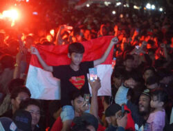 Ribuan Warga Kediri Bersorak, Timnas Indonesia Juara Usai Drama Adu Penalti