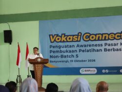 Banyuwangi Jadi Sasaran Pelatihan Vokasi Bagi Tenaga Kerja Berbasis Kompetensi